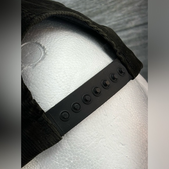 VTG Auto Palace Corduroy Ocean Specialties USA Snapback Trucker Hat Black OSFA - Picture 6 of 13